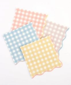 Meri Meri Gingham Large Napkins