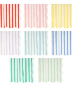 Meri Meri Mixed Stripe Napkins L