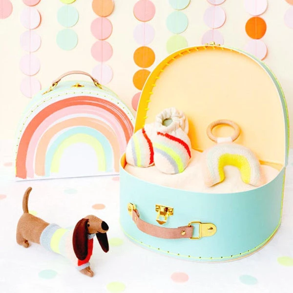 Meri Meri Sausage Dog Baby Rattle 6 Meri Meri Sausage Dog Baby Rattle
