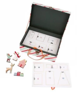 Meri Meri Festive Village Wooden Advent Calendar