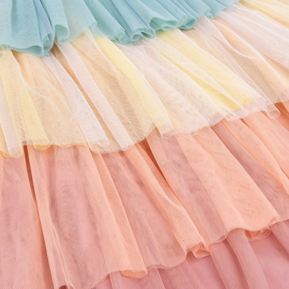 Meri Meri Rainbow Ruffle Princess Costume 6 Meri Meri Rainbow Ruffle Princess Costume