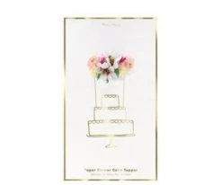 Meri Meri Paper Flower Cake Topper