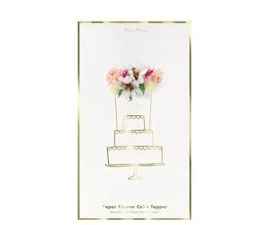 Meri Meri Paper Flower Cake Topper 3 Meri Meri Paper Flower Cake Topper