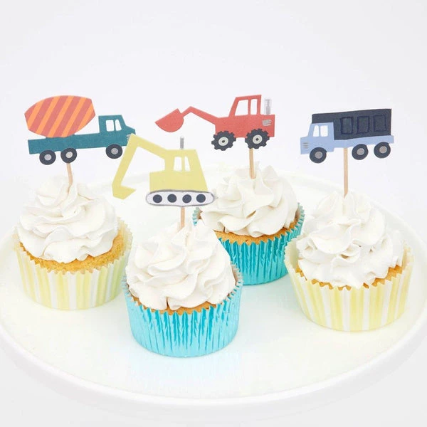 Meri Meri Construction Cupcake Kit 3 Meri Meri Construction Cupcake Kit