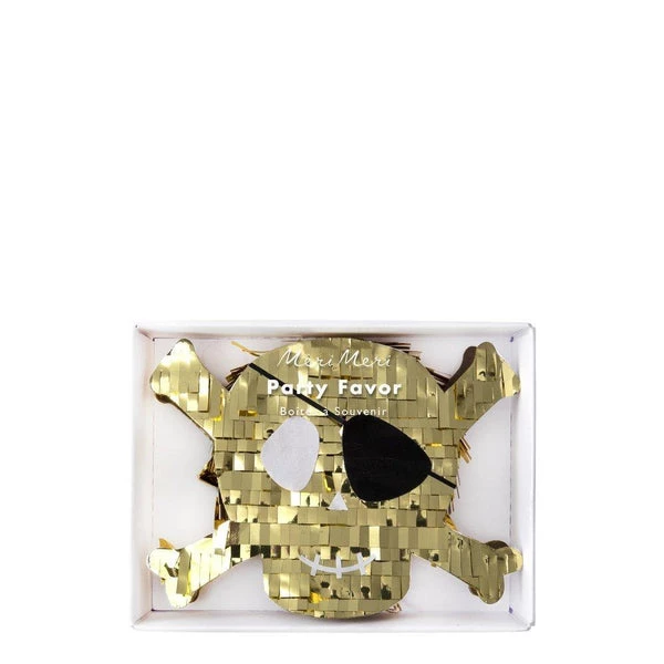 Meri Meri Skull Pirate Piñata Favor 3 Meri Meri Skull Pirate Piñata Favor