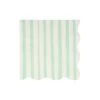 Meri Meri Mint Stripe Napkins L