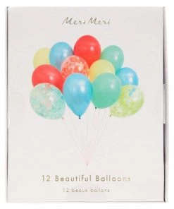 Meri Meri Beautiful Balloons Multi Set Of 12