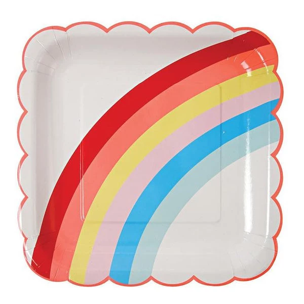 Meri Meri Rainbow Plates Large 3 Meri Meri Rainbow Plates Large