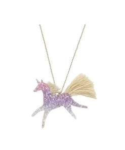 Meri Meri Unicorn Glittered Necklace