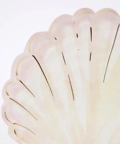 Meri Meri Watercolour Clam Shell Plates