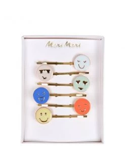 Meri Meri Emoji Enamel Hair Slides