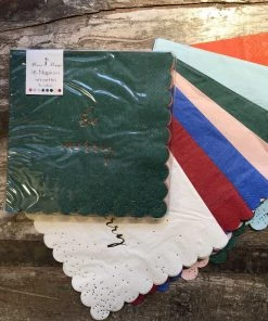 Meri Meri Assorted Big Be Merry Napkin