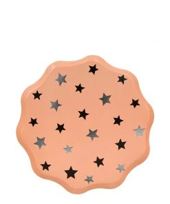 Meri Meri Pack of 8 Pastel Halloween Star Plate