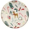 Meri Meri Pack of 8 Festive Motif Dinner Plates