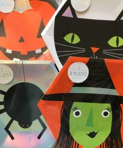 Meri Meri Pack Of 8 Paper Plate In Four Design