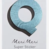 Meri Meri leather alphabet stickers 2 Meri Meri leather alphabet stickers