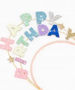 Meri Meri Happy Birthday Glitter Headband