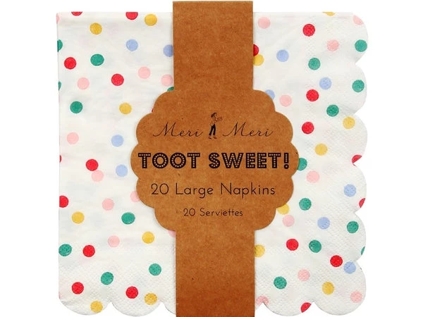 Meri Meri Spotty Small Napkins 3 Meri Meri Spotty Small Napkins