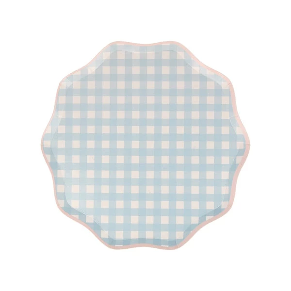 Meri Meri Gingham Side Plates 4 Meri Meri Gingham Side Plates