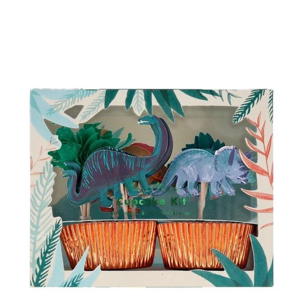 Meri Meri Dinosaur Kingdom Cupcake Kit 3 Meri Meri Dinosaur Kingdom Cupcake Kit
