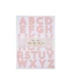 Meri Meri Pink Glitter Alphabet Stickers 1 Meri Meri Pink Glitter Alphabet Stickers