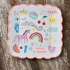 Meri Meri Pack of 8 Unicorn Paper Plate
