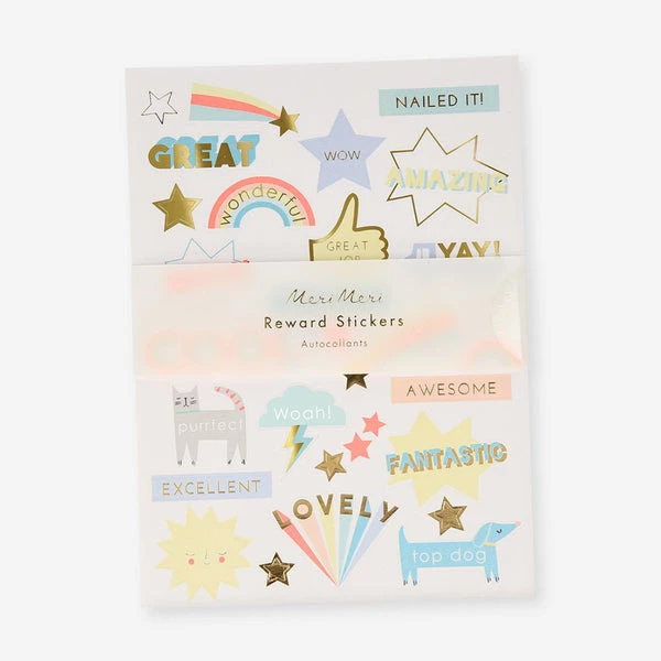 Meri Meri Reward Stickers - Set Of 10 Sheets 3 Meri Meri Reward Stickers - Set Of 10 Sheets