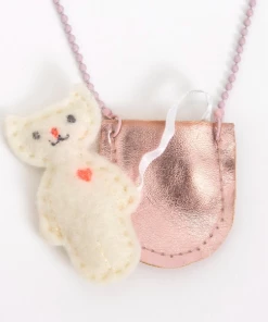 Meri Meri Cute Cat Pocket Necklace