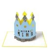 Meri Meri Crowned Birthday King Card