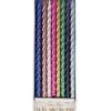 Meri Meri Multi Metallic Twisted Candles 1 Meri Meri Multi Metallic Twisted Candles