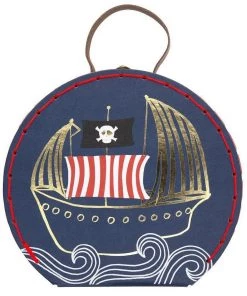 Meri Meri Suitcase With Mini Pirate Doll