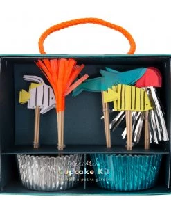 Meri Meri Pack of 24 Under The Sea Cupcake Kit