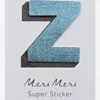 Meri Meri Leather alphabet stickers 1 Meri Meri Leather alphabet stickers