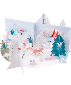 Meri Meri Calendrier de l'avent Au Pays des Merveilles Enneigèes