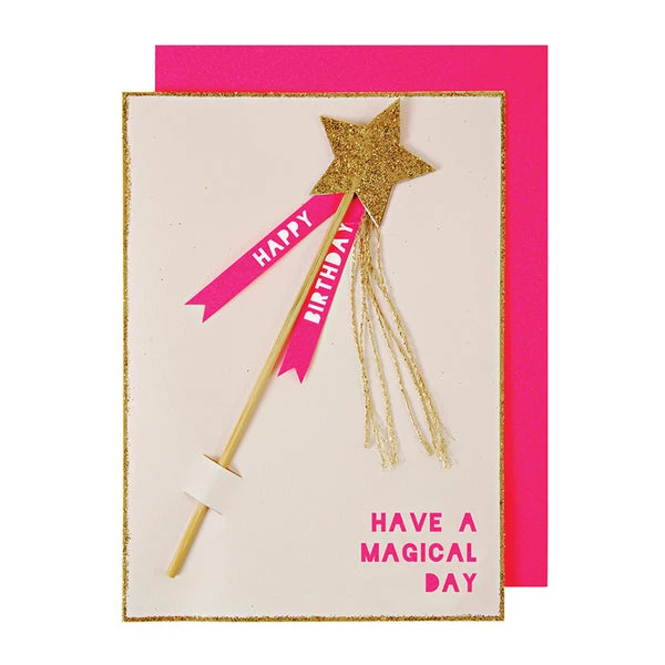 Meri Meri Magic Wand Card 3 Meri Meri Magic Wand Card