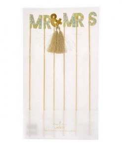 Meri Meri Wedding Cake Decoration Topper Mr And Mrs