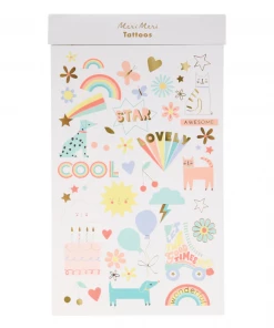 Meri Meri Meri Meri Summer Icon Tattoo Sheets