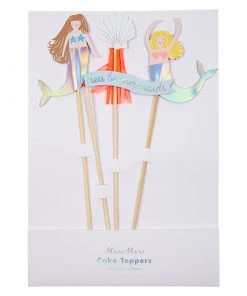 Meri Meri Lets Be Mermaids Cake Toppers