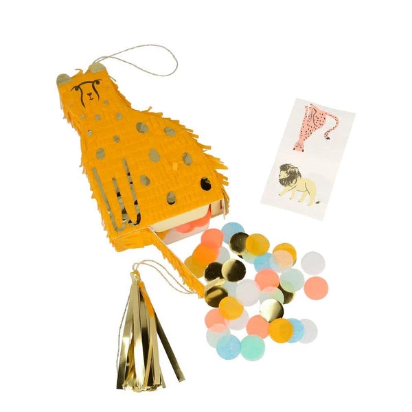 Meri Meri Safari Cheetah Pinata Favor 3 Meri Meri Safari Cheetah Pinata Favor