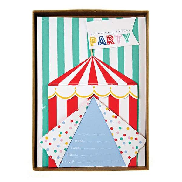 Meri Meri Toot Sweet Spotty Invitations 3 Meri Meri Toot Sweet Spotty Invitations