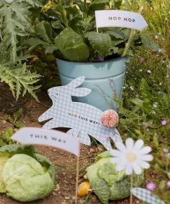 Meri Meri Gingham Bunnies Egg Hunt Kit