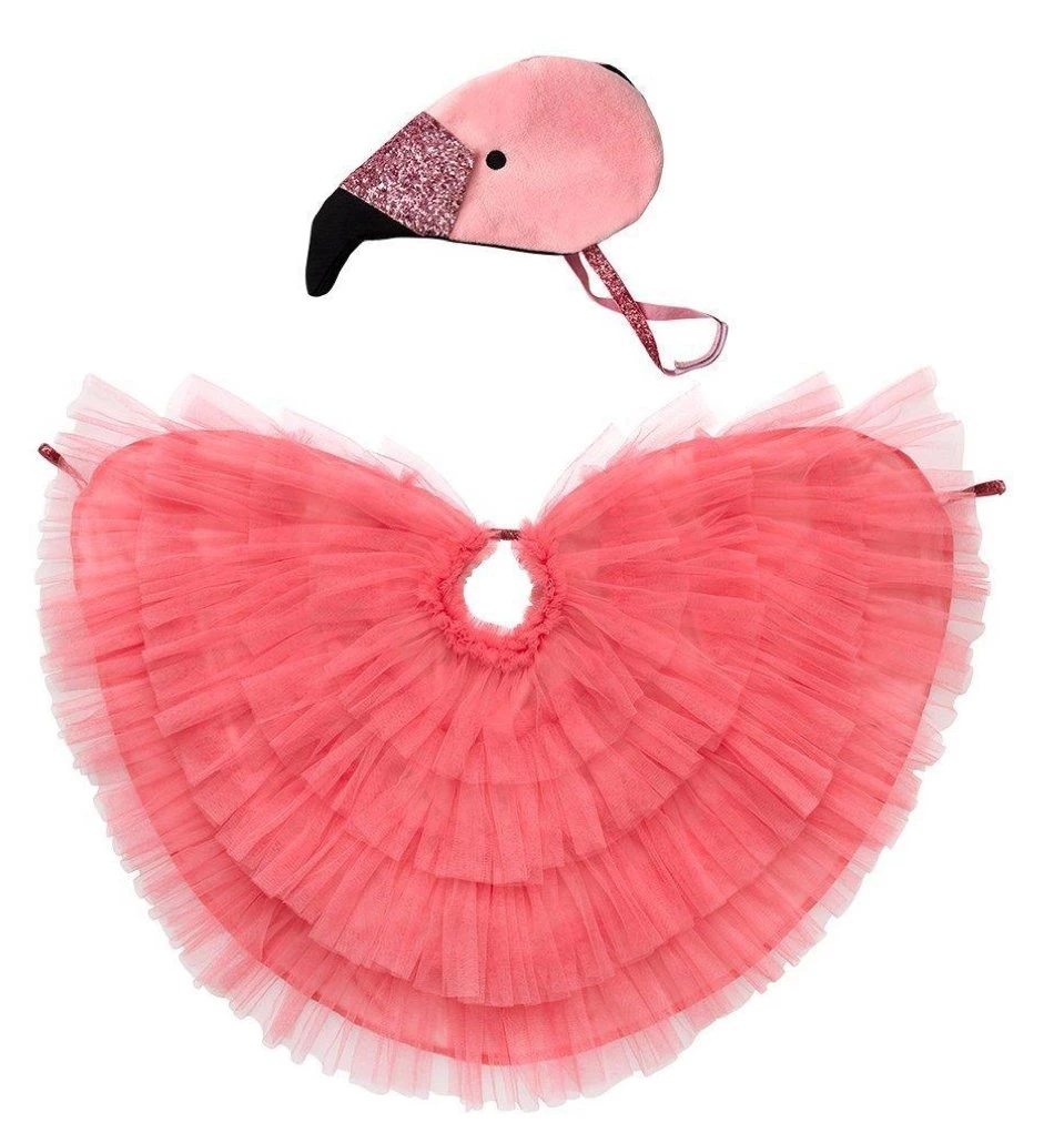 Meri Meri Flamingo Cape Dress Up 5 Meri Meri Flamingo Cape Dress Up