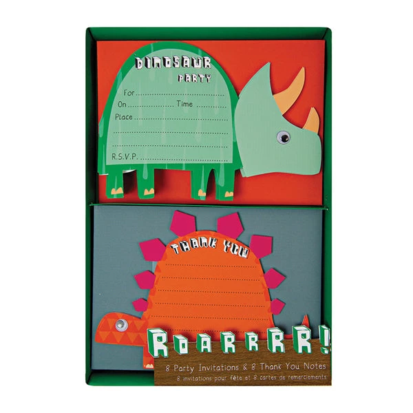 Meri Meri Dinosaur Invitations And Thank You Notes 3 Meri Meri Dinosaur Invitations And Thank You Notes