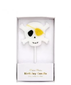 Meri Meri Große Totenkopf Kerze
