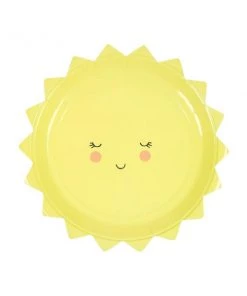 Meri Meri Happy Sun Small Plates Set Of 12