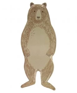 Meri Meri Brown Bear Plates