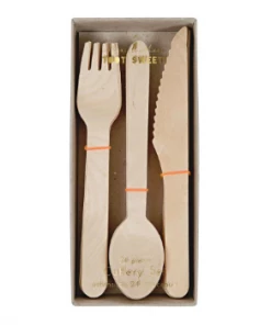 Meri Meri Wooden Cutlery Set