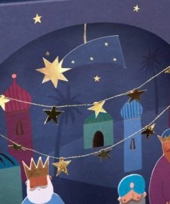 Meri Meri Calendrier de l'avent Crèche en papier sous la forme d'un livre 9 Meri Meri Calendrier de l'avent Crèche en papier sous la forme d'un livre