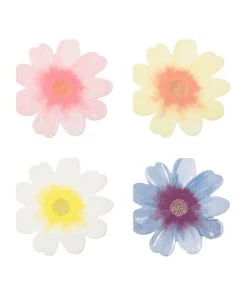 Meri Meri Pack of 16 Garden Flower Napkins