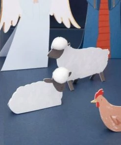 Meri Meri Calendrier de l'avent Crèche en papier sous la forme d'un livre 10 Meri Meri Calendrier de l'avent Crèche en papier sous la forme d'un livre